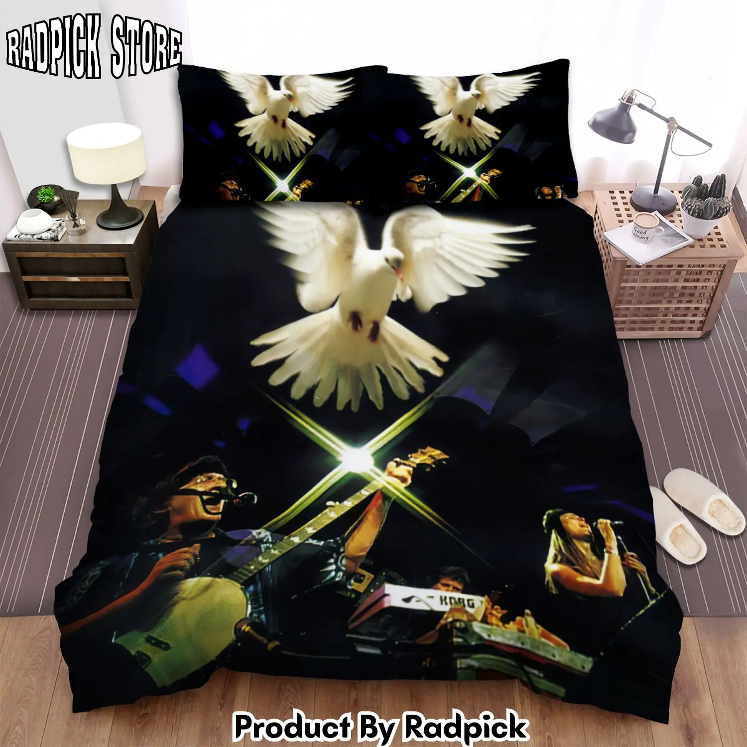 Radpick soiled dove jefferson starship bed sheets spread comforter duvet cover bedding sets rp3272212